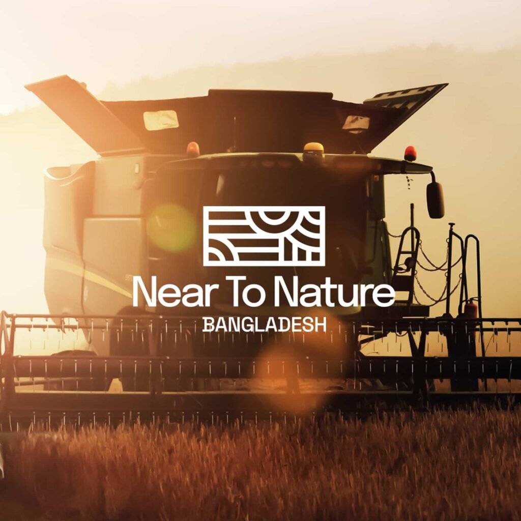 Near to nature logo mockup