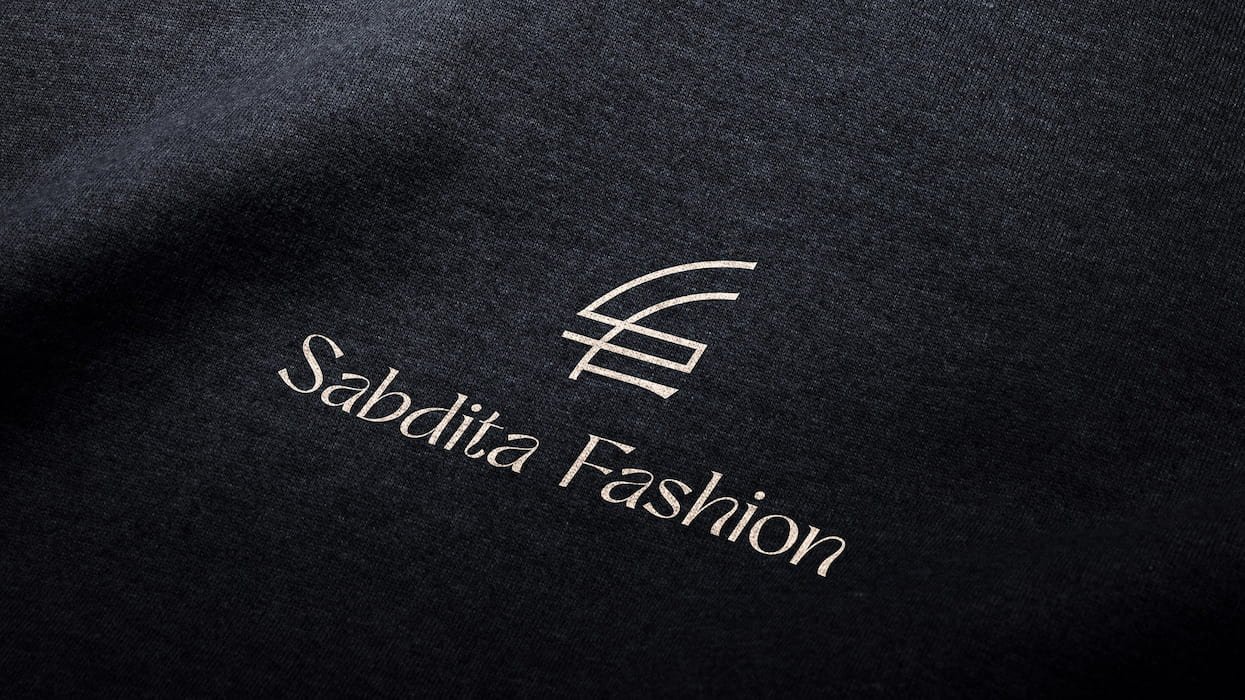 Sabdita Fashion logo mockup