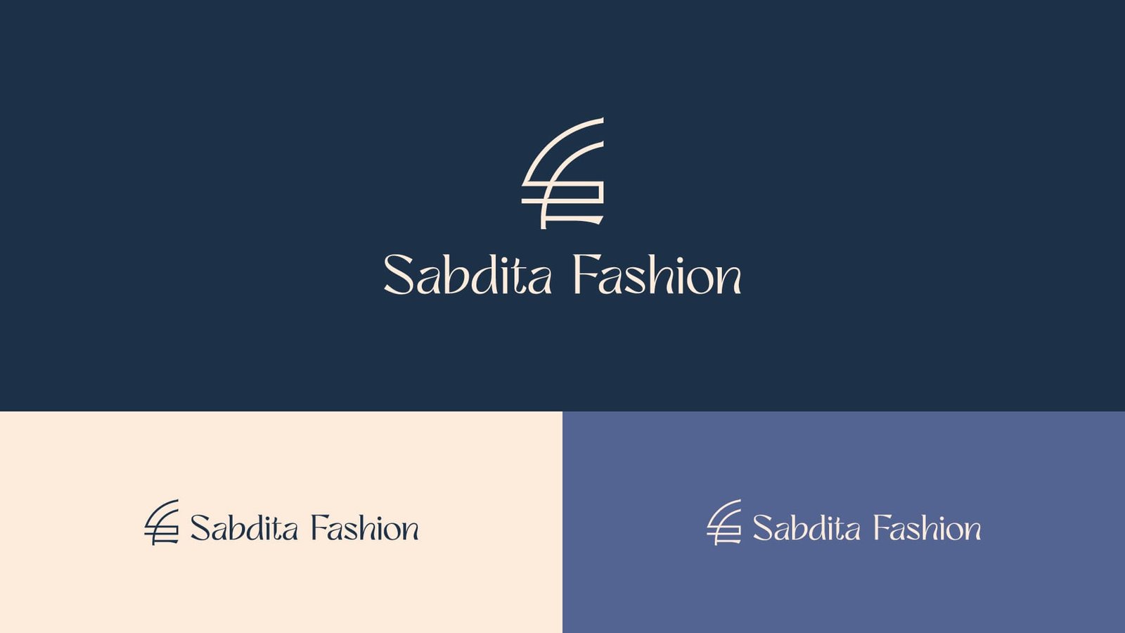 Sabdita Fashion logo mockup